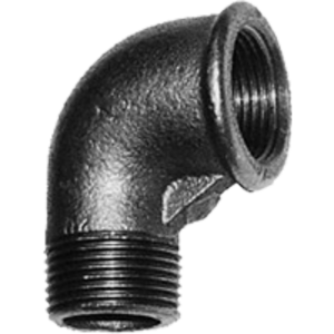 Čierne koleno 92 5/4" MF