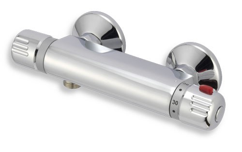 NOVA Sprchová termostatická batéria 120 mm Aquamat chróm