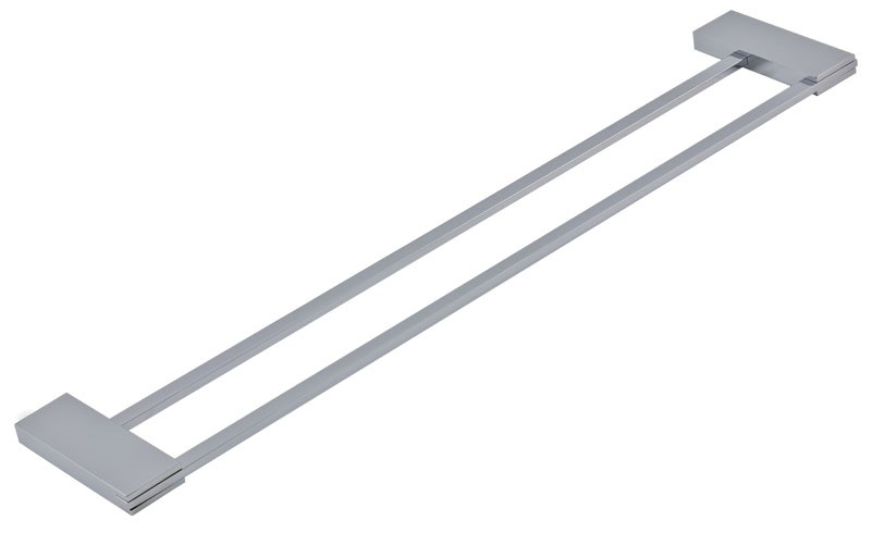 NOVA Dvojitý držiak uterákov 600 mm Metalia 9 chróm