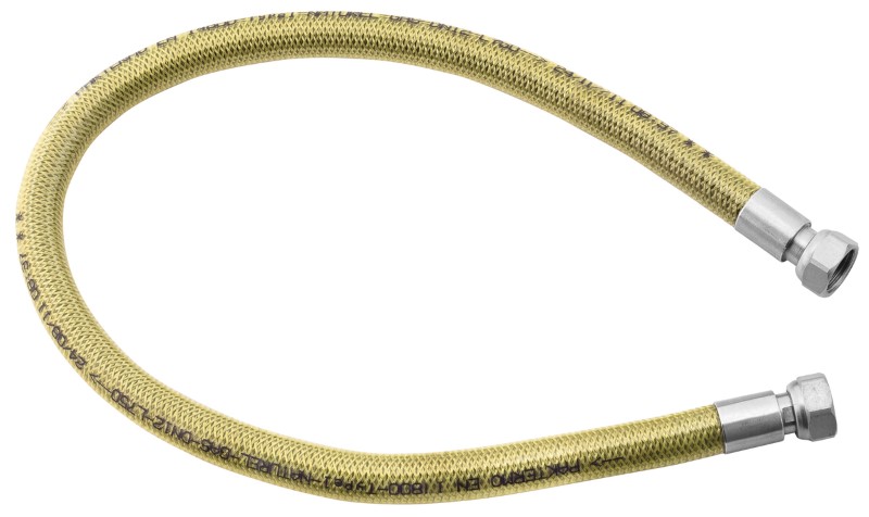 Nerezová plynová pripojovacia hadica 1/2" MM-0,5m