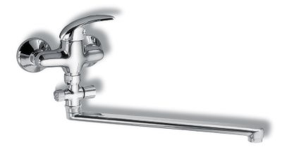 NOVA Paneláková batéria bez príslušenstva 150 mm Metalia 55 chróm 55072/1,0