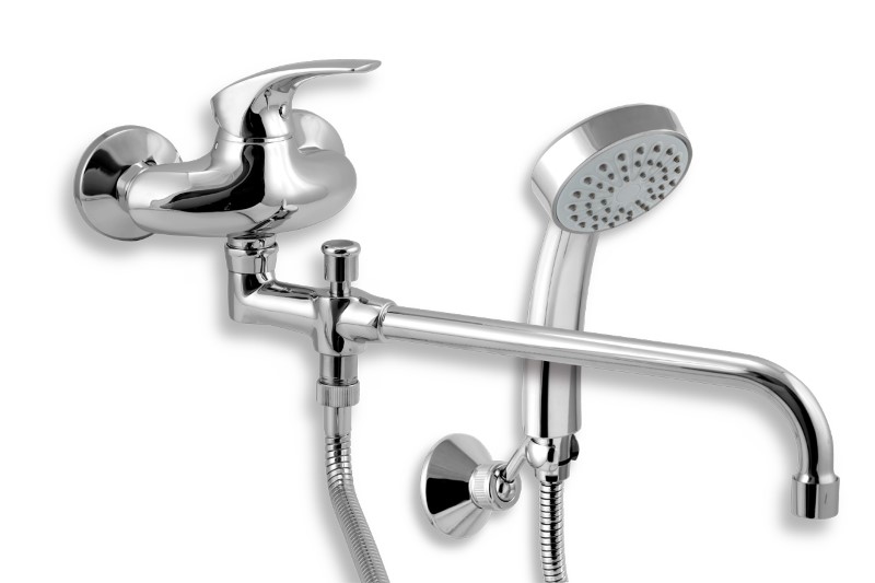 NOVA Vaňová paneláková batéria 100 mm Metalia 57 chróm