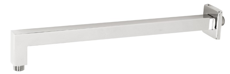 NOVA Rameno pevnej sprchy hranaté zo steny 400 mm chróm RAM400,0