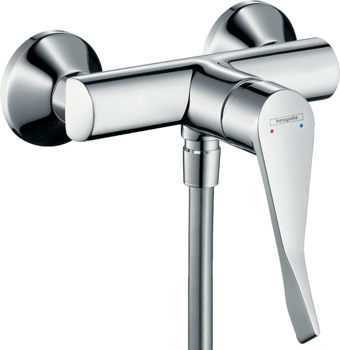 HANSGROHE Focus Páková sprchová batéria na stenu s predĺženou rukoväťou 31916000