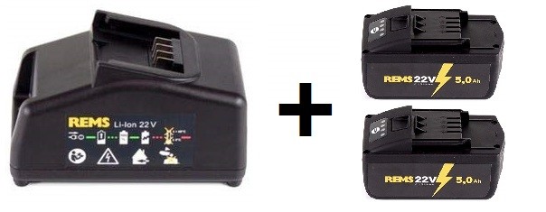 REMS Power-Pack 22 V, 5 Ah / 230 V, 90 W - 571591
