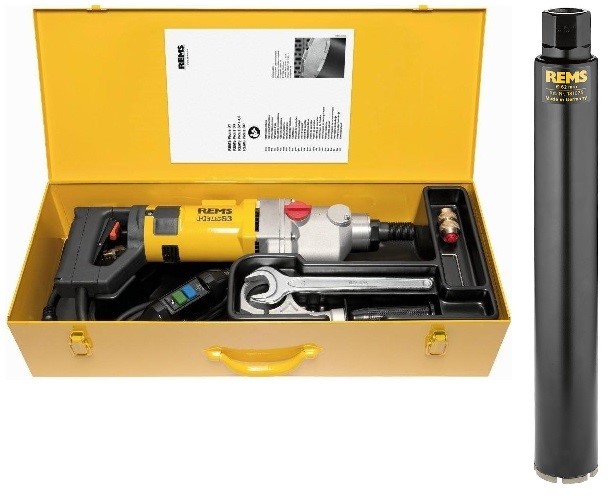 REMS Jadrová vŕtačka Picus S1 do Ø 162 mm Set 62 - 180020