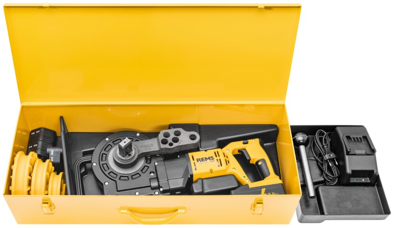 REMS Akku-Curvo 22 V Set 15-22-28 Akumulátorová ohýbačka rúr - 580059