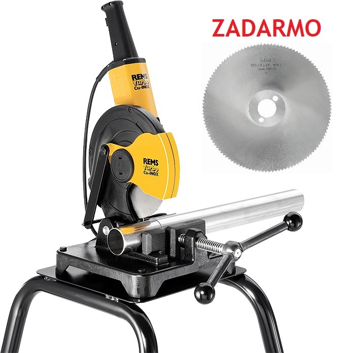REMS Turbo Cu-INOX Super-Pack + ZADARMO pilový Kotúč a podstavec - 849X01