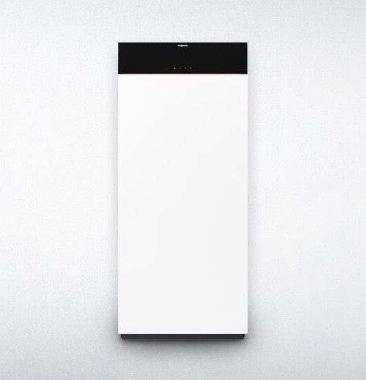 VIESSMANN Vitodens 222-F 1,9 – 19kW so zabudovaným zasobníkom teplej úžitkovej vody 130l B2SH - Z030372 s 3,5" čiernobielym displayom