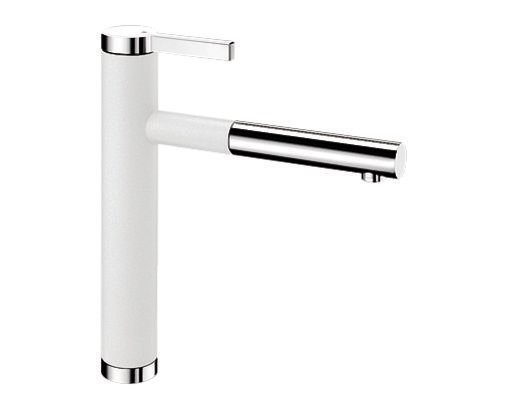 BLANCO LINEE-S SILGRANIT®-Look/chróm biela
