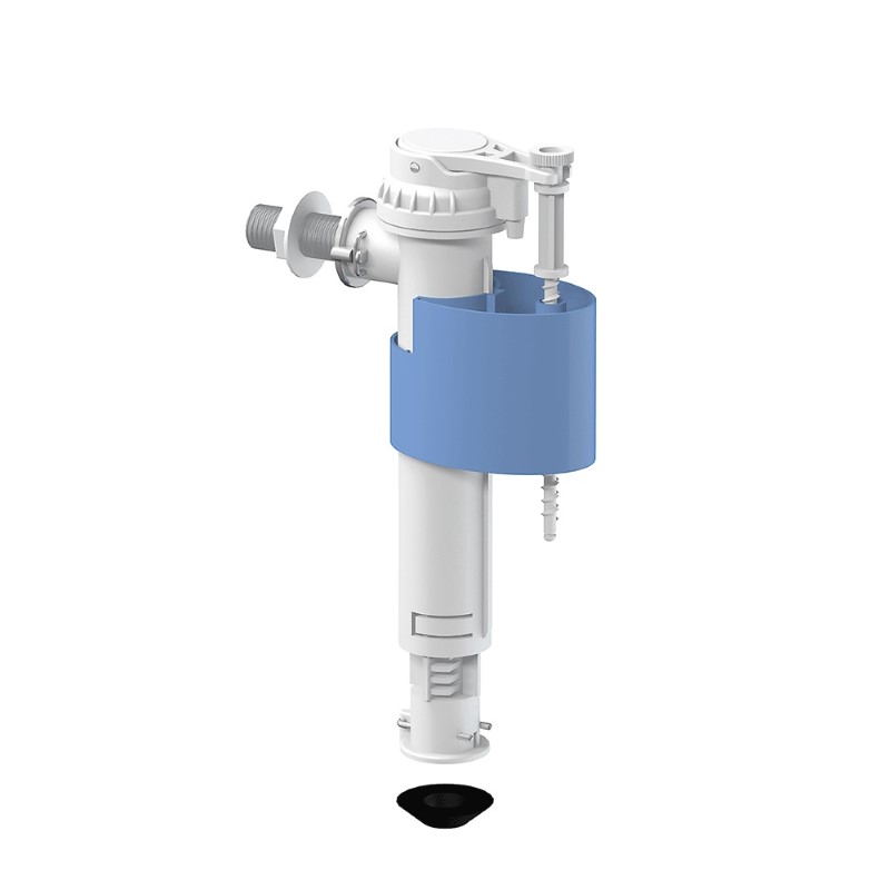 Plavákový WC ventil bočný/spodný, kovový závit 1/2" P-2447EK