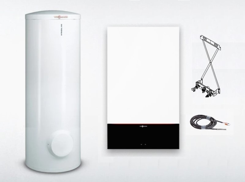 Zostava VIESSMANN Vitodens 100-W 3,2 - 32kW B1HG + Vitocell 100-W CUGA (100l)
