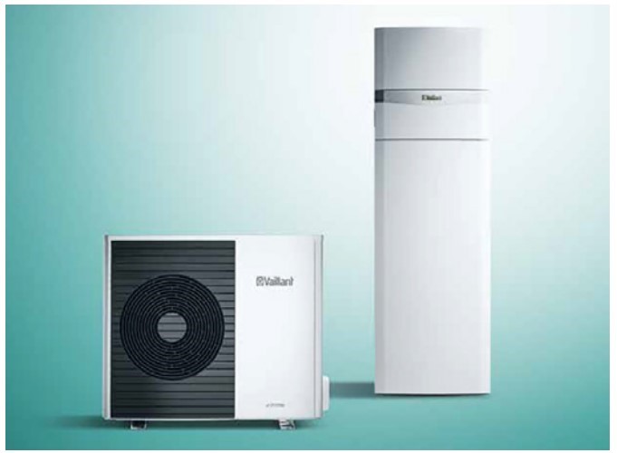 Vaillant aroTHERM WVWL 125/5 AS, uniTower split 128/5 IS