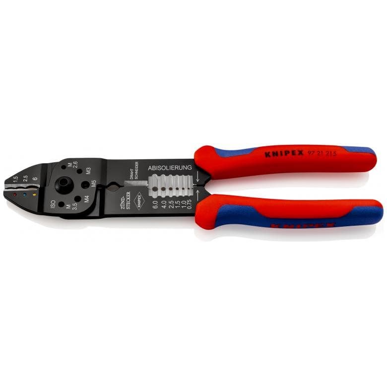 Knipex Kliešte 9721 215 lisovacie 0,5-6mm