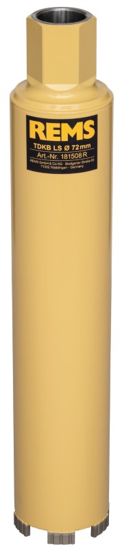 REMS Jadrová vŕtacia korunka pre vŕtanie na sucho TDKB-LS 72x320xUNC 1 1/4 - 181508