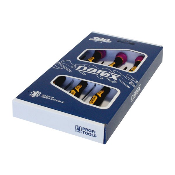 Sada skrutkovačov 8626 22 PL/PH 6-dielna Micro Line Profi jemná mechanika Narex
