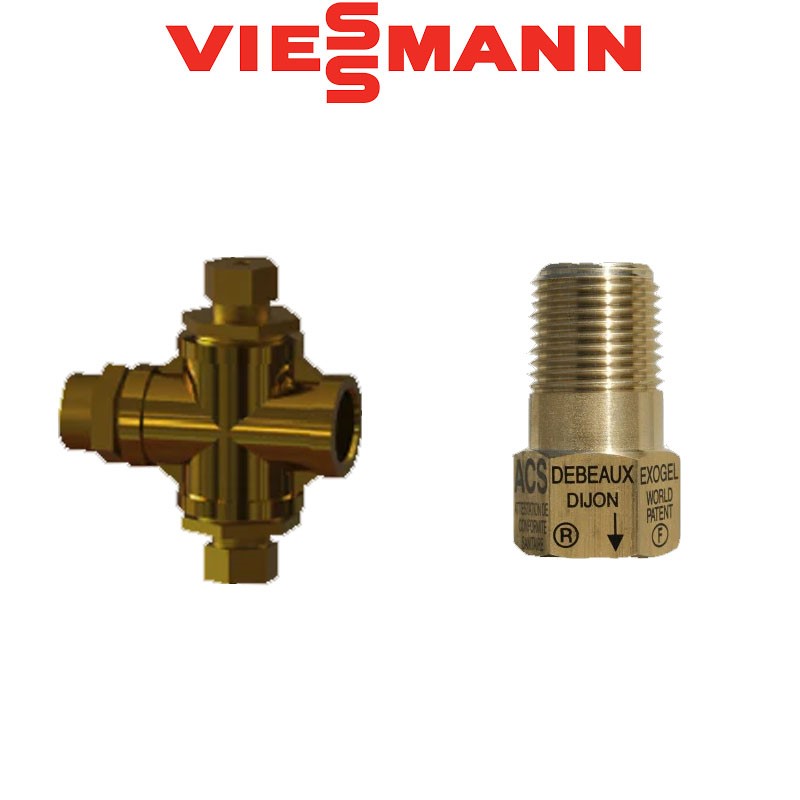 Viessmann termostatický ventil proti zamrznutiu