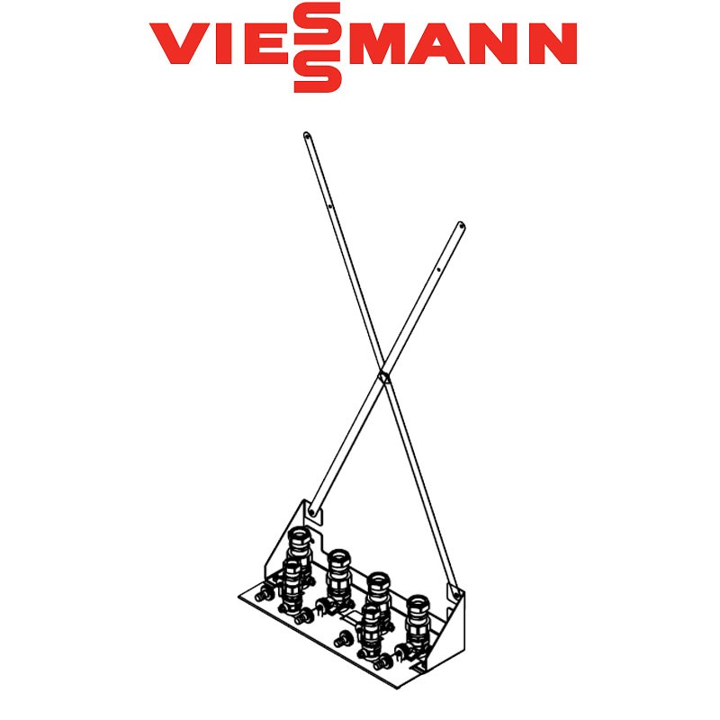 Viessmann montážna pomôcka na omietku 450mm