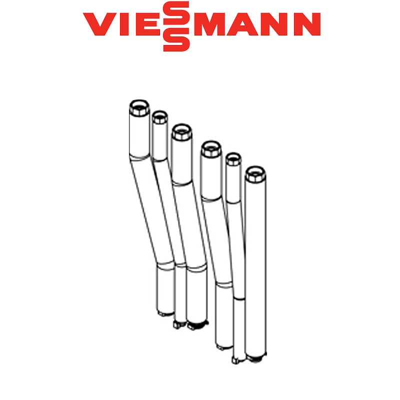 Viessmann pripojovacia sada pre TČ, montáž na omietku nahor