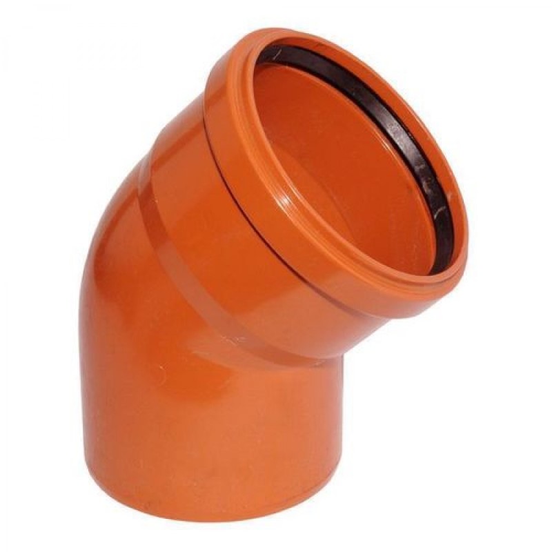 Kanalizačné koleno KGB 160/45°