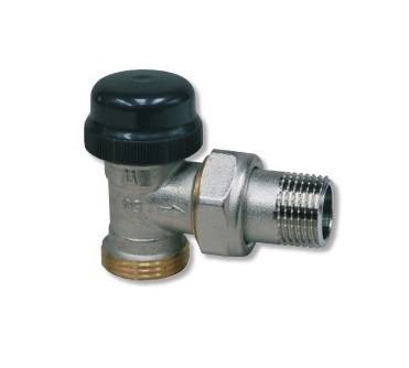 Radiátorový termostatický ventil 1/2" x EK rohový