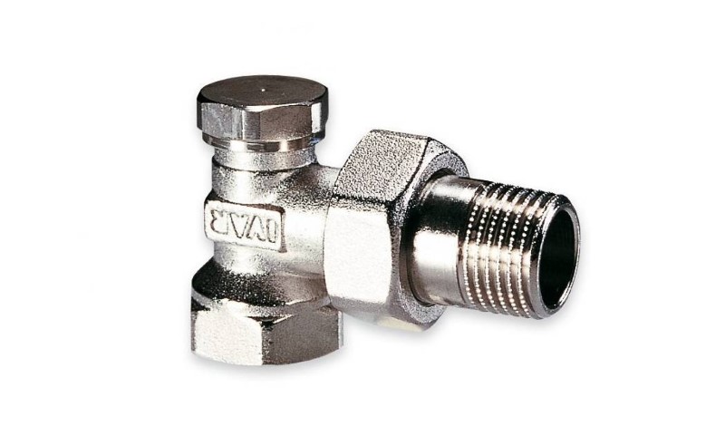 Radiátorové regulačné šróbenie rohové 3/8" DN10