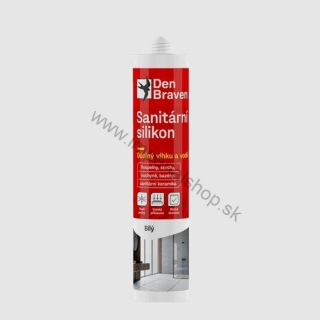 Den Braven Sanitárny silikón 280ml biely