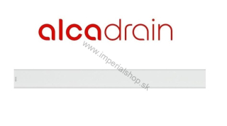 ALCADRAIN GL1200-850 Podlahový rošt pre líniový žľab - biele sklo