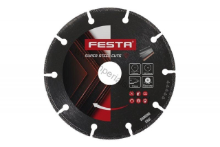 Kotúč diamantový 125x22,2 mm na kov Festa