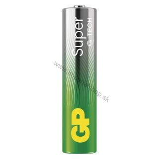GP baterky Super alkaline AAA 1,5V, 12ks