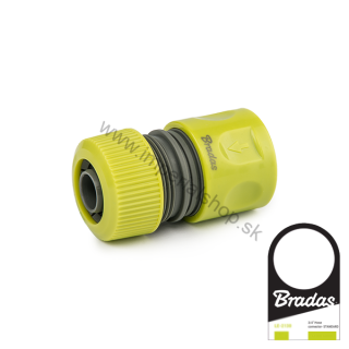 Rýchlospojka PVC 3/4" LIME zvýšený prietok POWER JET LE-2163