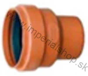 Kanalizačný prechod 100 PVC/kamenina D136