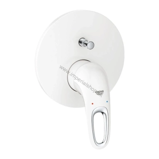 Grohe Eurostyle - Batéria pod omietku pre 2 spotrebiče, mesačná biela 24049LS3