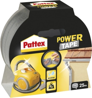 PATTEX Power tape, strieborná, 25 m