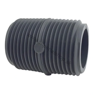 Plastová spojka pre prívodné práčkové hadice 3/4"x3/4"