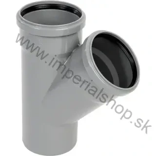 PVC Odbočka 63/63/45°
