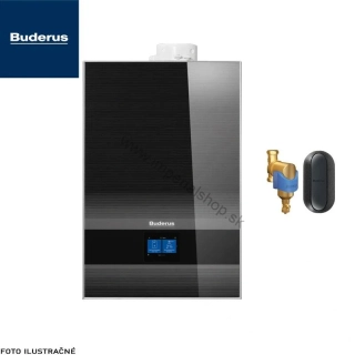 BUDERUS Set Logamax plus GB192i.2-15 čierny + Logafix 1"