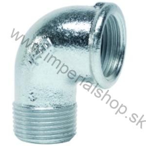 Pozinkované koleno 92 5/4" MF