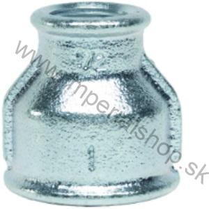 Pozinkovaný nátrubok redukovaný 240 5/4" x 1/2"