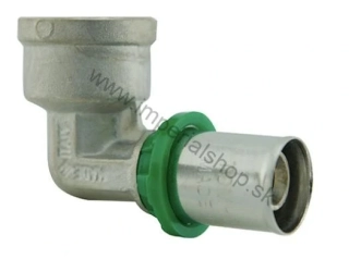 Lisovacie PEX DG koleno na závit 16 x 1/2" vnútorný
