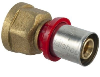 Lisovací PEX DG prechod na závit 16 x 3/4" vnútorný