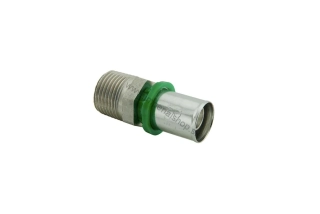Lisovací PEX DG prechod na závit 20 x 1/2" vonkajší