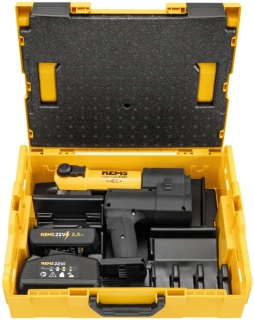 REMS Akku-Press E 22V ACC Basic-Pack v plastovom kufri L-Boxx 576017
